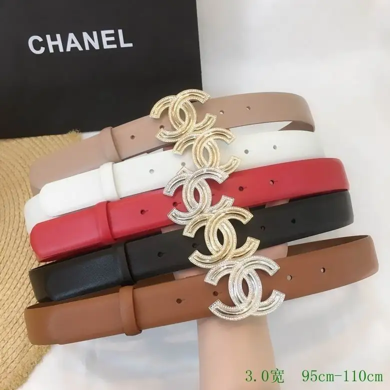 Chanel Belt 30mmX95-110cm 7D136